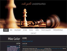 Tablet Screenshot of mikegeiler.com
